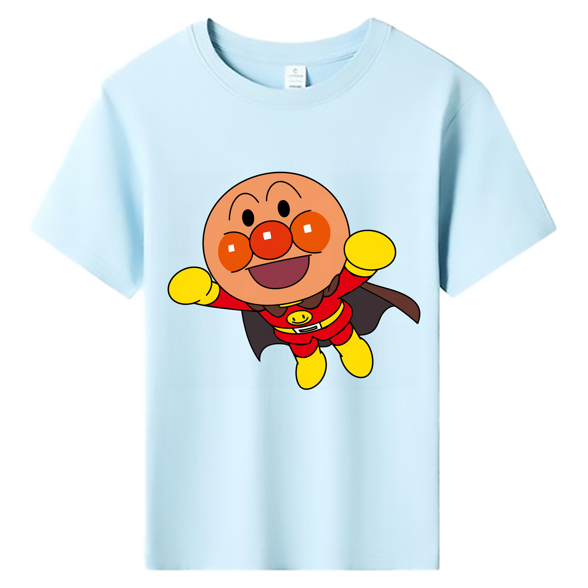 （画像用） アンパンマン Anpanman 綿100％キッズTシャツ（フロントプリント）
